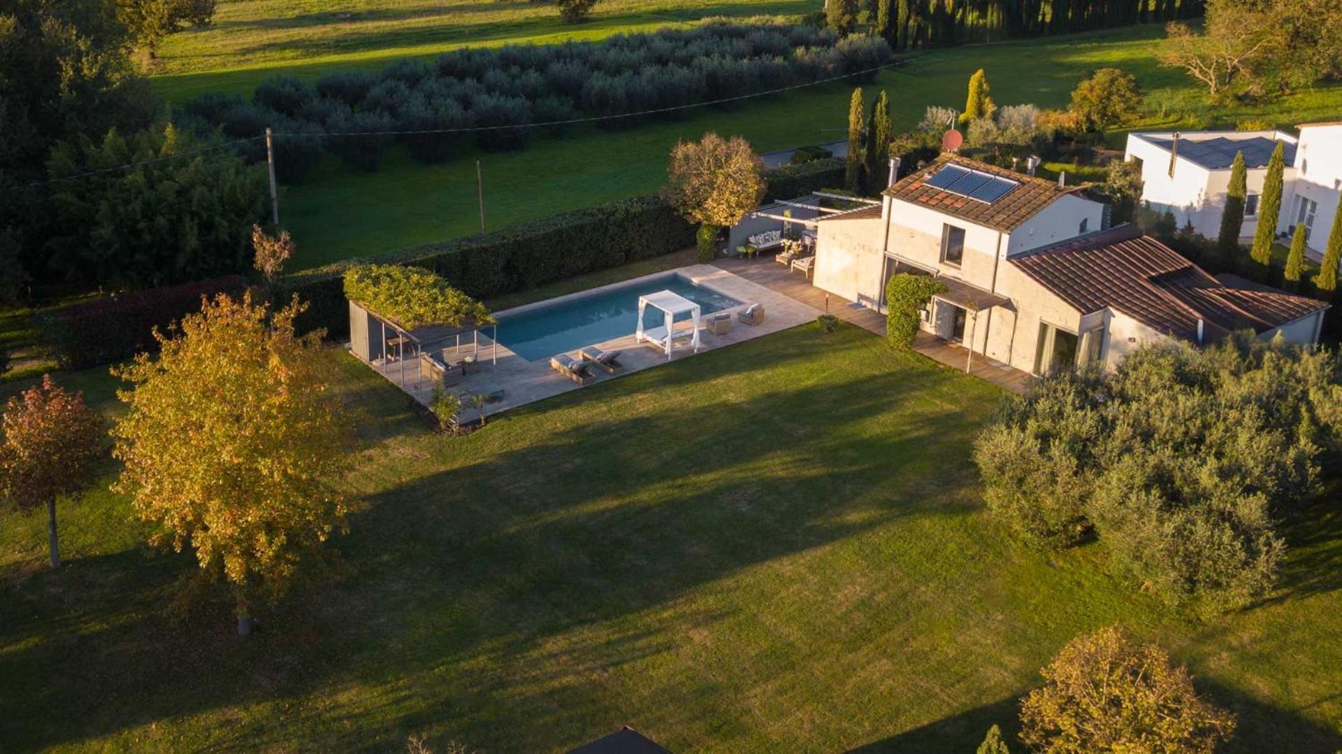 Villa Campanile Farmhouse Orentano Exteriér fotografie